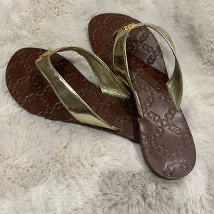 Tory Burch flip flops. Brand new! Size 6.5, Never Worn